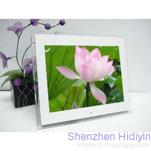 12.1 inch digital photo frame with touch buttons